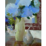 Le bouquet bleu