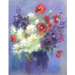 Christina Debarry / Bouquet in Blue